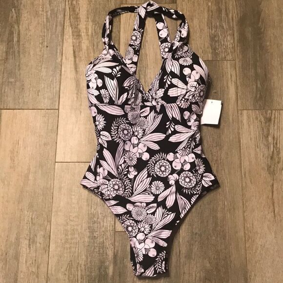 La Blanca floral swimsuit.  NWOT - Picture 3 of 6